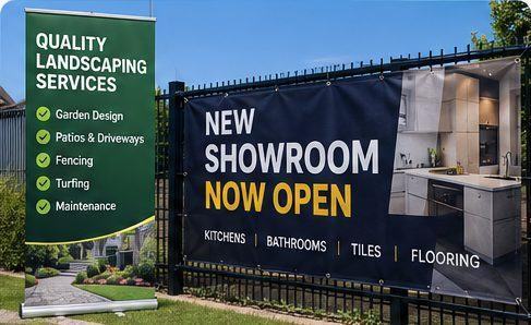 Banner and sign printing example