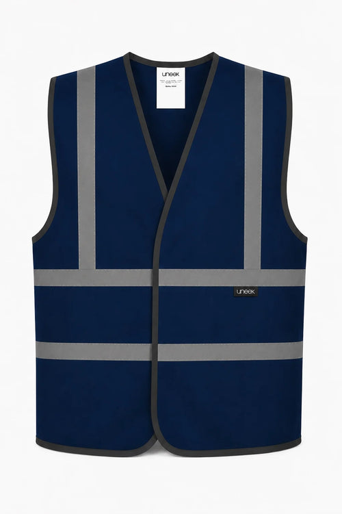 Childrens-Hi-Viz-Waist-Coat - Navy