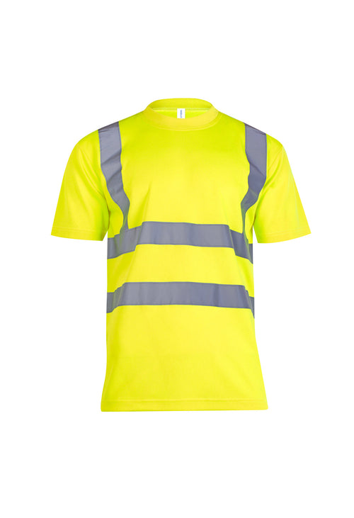 Hi-Viz-Short-Sleeve-T-Shirt - Yellow