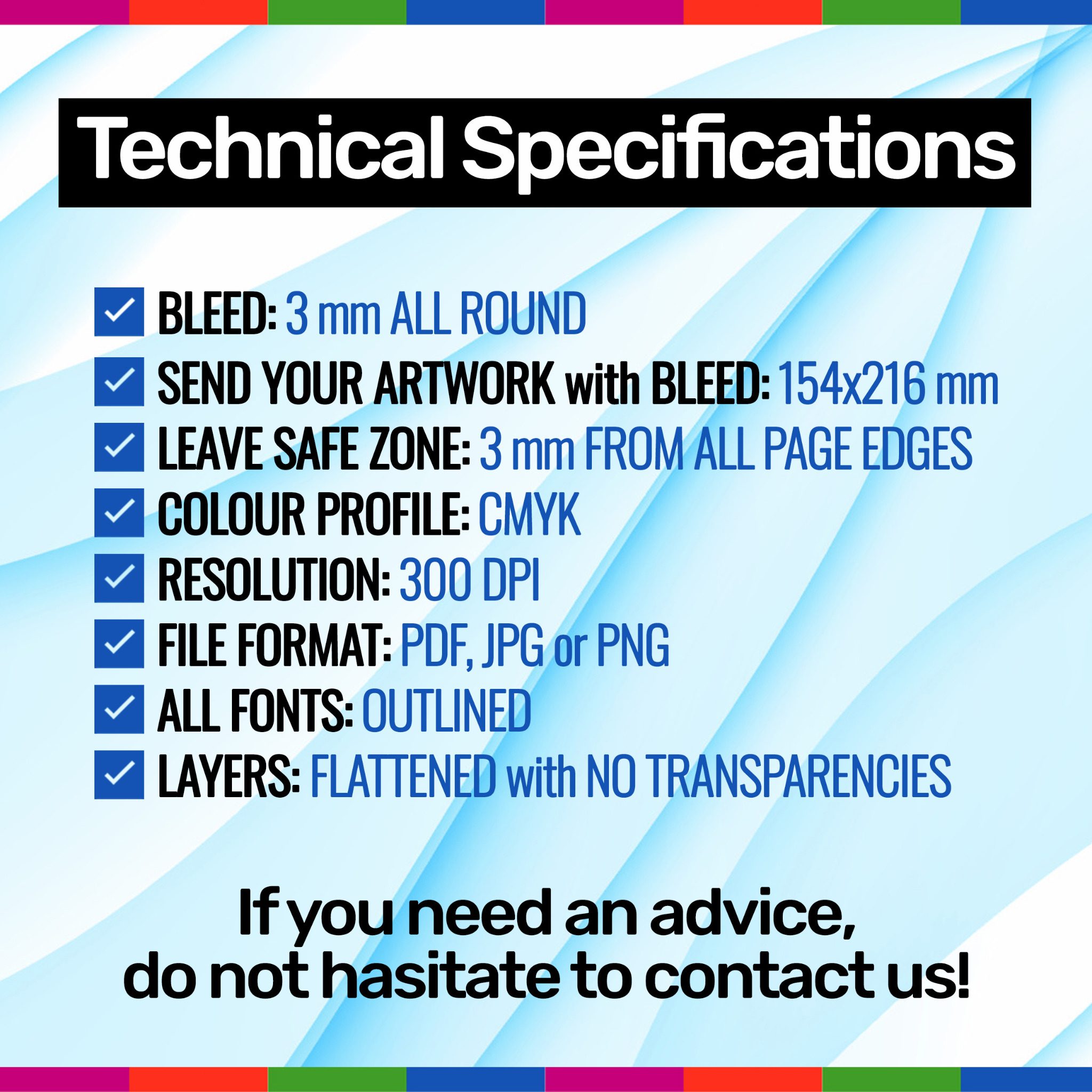 Business Cards Technical Specifications